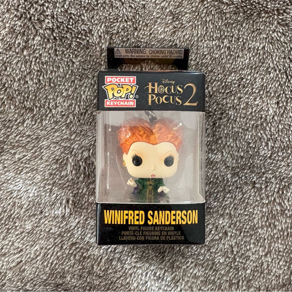 Winifred Sanderson Disney Hocus Pocus 2 Funko Pocket Pop Keychain